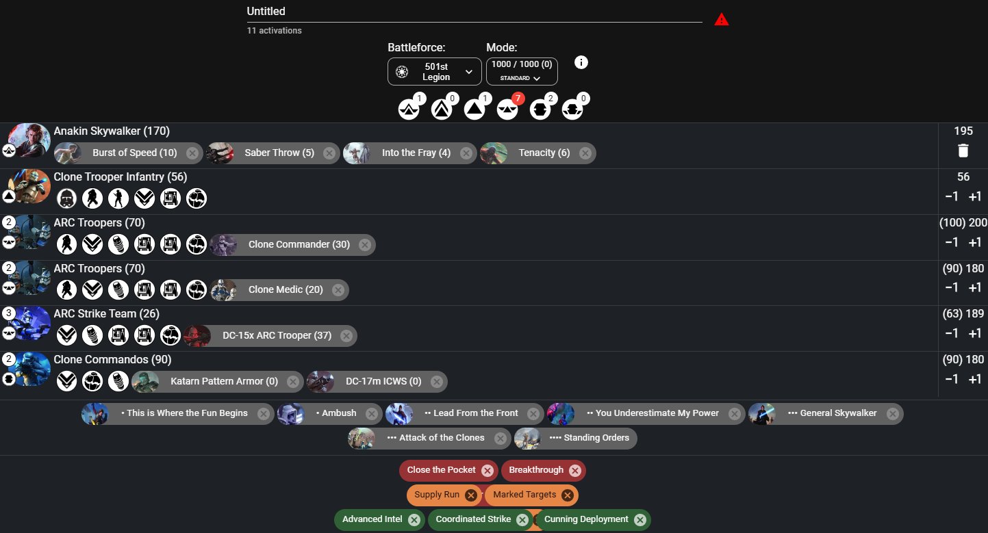 Baseline 501st list — 1000 points, 11 activations
